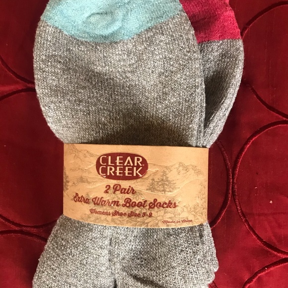 Clear Creek Other - Clear Creek Womans Boot Socks 2 pair